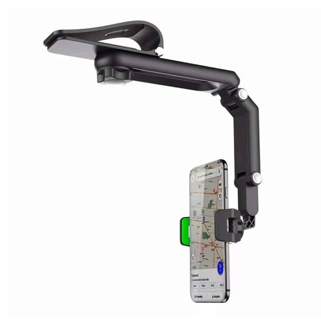 Support de téléphone pour pare-soleil de voiture